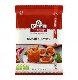 Masala Garden Garlic Chutney   Pack  20 grams